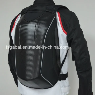 Hard Shell Racing Motorcycle Knight Riding Backbag Mochila deportiva de viaje